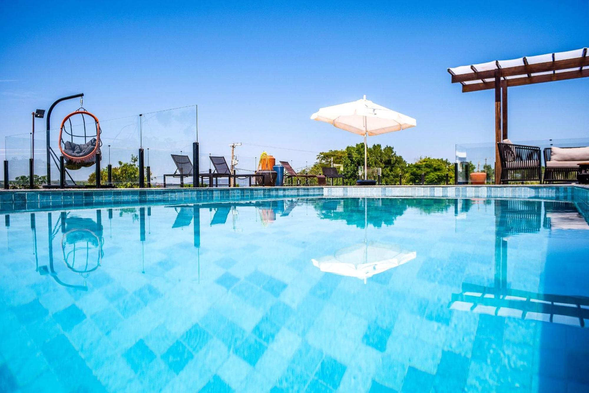 Pousada Com Piscina, Jacuzzi E Com Vista Em Capitolio - Casa Decore Экстерьер фото